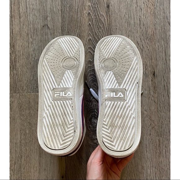 FILA HIGH TOPS- worn ONCE - Picture 8 of 12